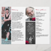 愛される赤バラ記念事業 チラシ (裏面)