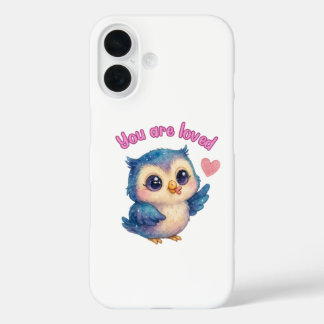 愛される – かわいい肯定装飾用クッション iPhone 16ケース