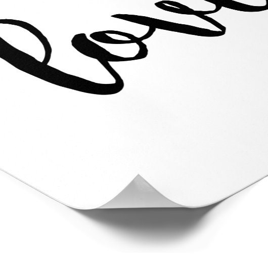 愛される – ポスター (角)