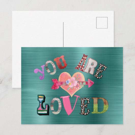 愛される ポストカード (正面/裏面)