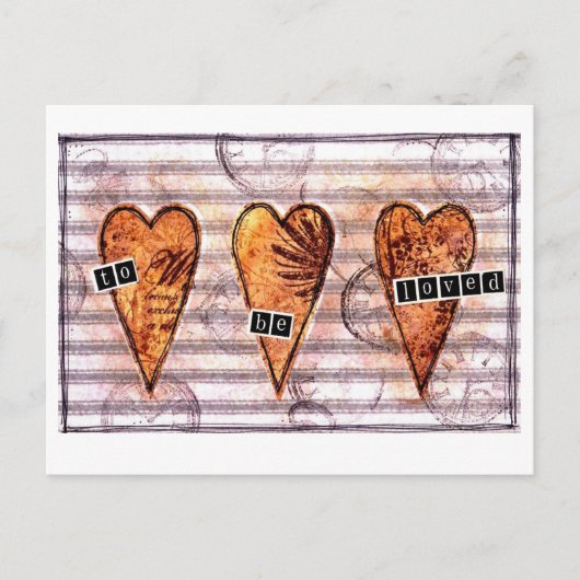 愛される ポストカード (正面)