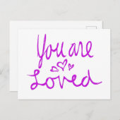 愛される ポストカード (正面/裏面)