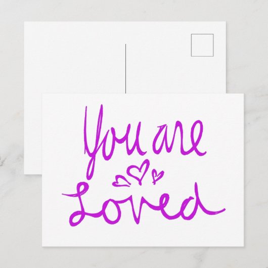 愛される ポストカード (正面/裏面)