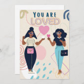 愛される 招待状 (正面/裏面)