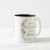 愛されるJWギフトは計り知れない ツートーンマグカップ (正面右)