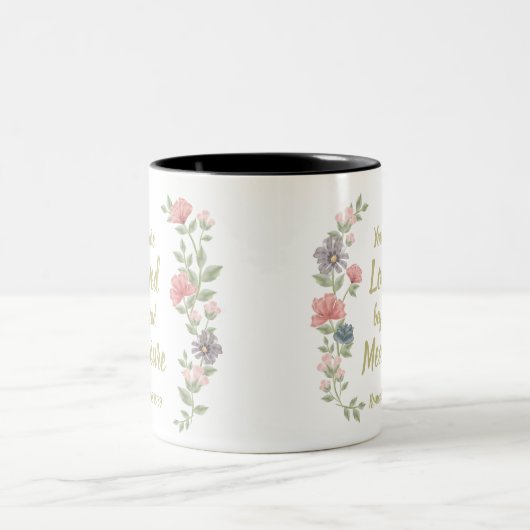 愛されるJWギフトは計り知れない ツートーンマグカップ (中央)