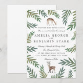 愛されデアリー ウェディング 招待状 (正面/裏面)