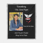 愛され恋しく思た記念碑 フリースブランケット (正面)