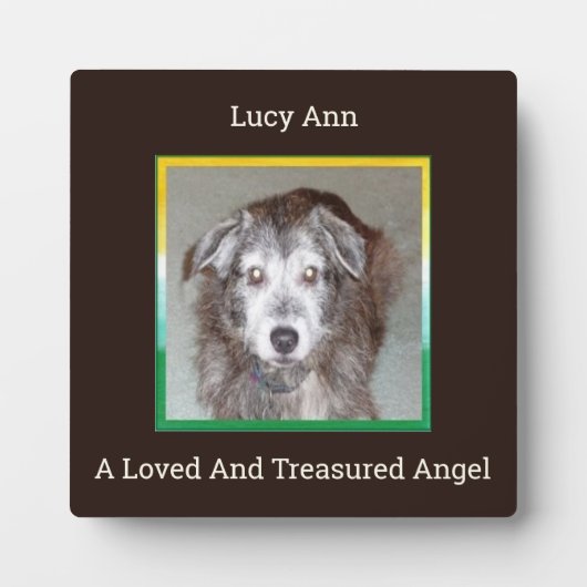 愛され愛された天使 フォトプラーク (正面)