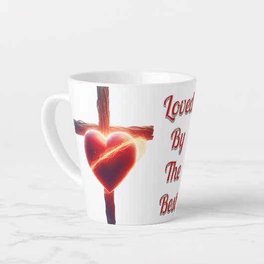 愛され最高のる カフェラテマグ (左アングル)