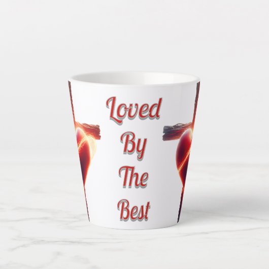 愛され最高のる カフェラテマグ (正面)