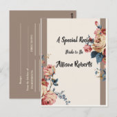 愛され続けるブライズシャワー ポストカード (正面/裏面)