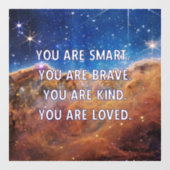 愛され頭が切れるた勇敢な人 ウィンドウサイン (シート)