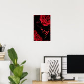 愛さん、ボーイフレンド・ギフト、感謝祭ギフト ポスター (ホームオフィス)