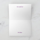 愛しいあなたに、愛のハートと雪の結晶を込めて！ シーズンカード (内部)