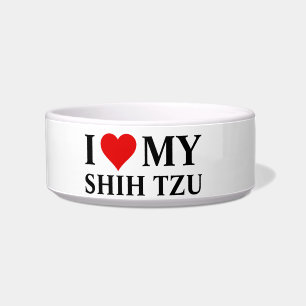 愛しいシ Shih Tzu ボウル