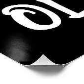 愛しい古いバッグの言葉 テキスト 楽しい ポスター (コーナー)