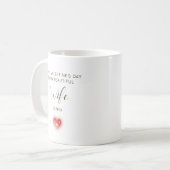 愛しい妻へハッピーバレンタイン コーヒーマグカップ (正面左)