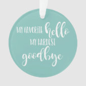 愛しい思い出の写真ペット記念クリスマスツリー オーナメント (正面)