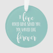 愛しい思い出の写真ペット記念クリスマスツリー オーナメント (正面)