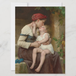 愛しい母と愛らしい子ども（ペロー） カード
