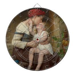 愛しい母と愛らしい子ども（ペロー） ダーツボード