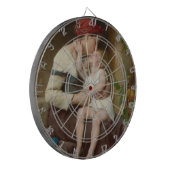 愛しい母と愛らしい子ども（ペロー） ダーツボード (正面左)