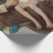 愛しい母と愛らしい子ども（ペロー） ラッピングペーパー (角)