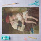 愛しい母と愛らしい子ども(ペロー) 薄葉紙 (クラフト)