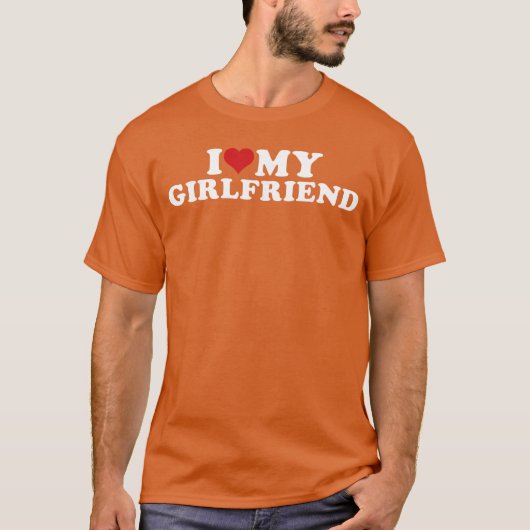 愛しい私の美しい彼女 私の美しい彼女が大好き Tシャツ (正面)