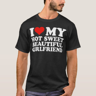愛しい私の美しい彼女 GF 愛する私の美人 Tシャツ