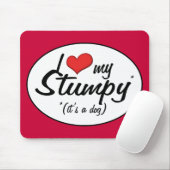 『愛しきる犬』 マウスパッド (マウス)