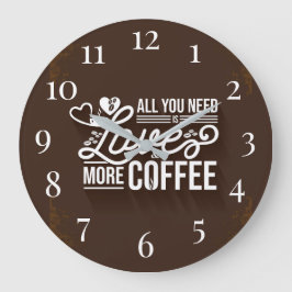 愛しさえすればいい  ラージ壁時計