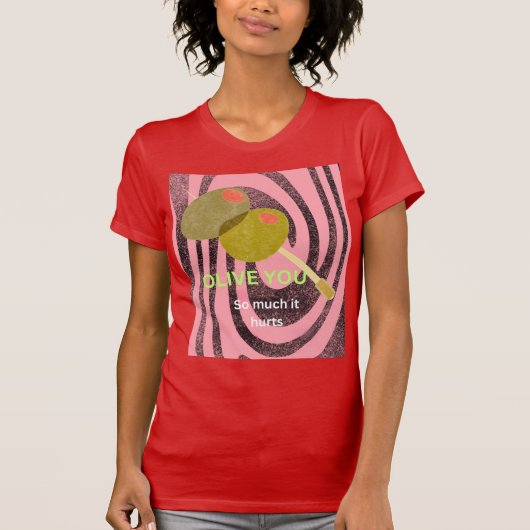 愛しすぎて痛い Tシャツ (正面)