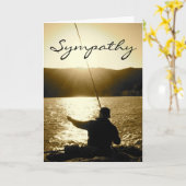 愛した男への魚釣り カード (黄色い花)