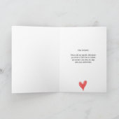 愛しているあなたが全て – バレンタイン カード (内部)