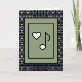 愛しているよ。あなたのしていることが大好き。 - アディラ・アコー からのグリーティングカード カード (正面)