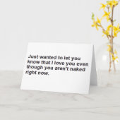 愛しているよ、ただ伝えたかっただけ カード (黄色い花)