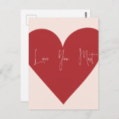 「愛しているよ」ポストカード ポストカード (正面/裏面)