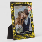 愛している人の写真 フォトプラーク (側面)