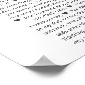 愛している21の理由 フォトポスター ポスター (角)