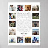 愛している30の理由 プレゼント 妻・彼女へ ポスター (正面)