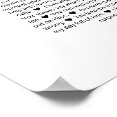 愛している50の理由 ウェディングヴァウ 愛してる ポスター (角)