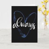 **愛している** "いつまでも" "ずっと" カード (黄色い花)