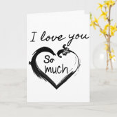 **愛している、いつも永遠に** 愛 カード (黄色い花)