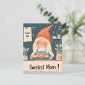 愛してよ愛してよママデザイン ポストカード (スタンド正面)