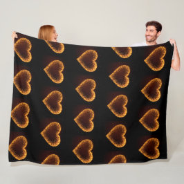 愛してよ フリースブランケット