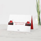 『愛してるあなたのチョコレートのさくらんぼ』 カード (裏面)