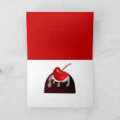 『愛してるあなたのチョコレートのさくらんぼ』 カード (内部)