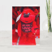 愛してるか、愛してる カード (正面)